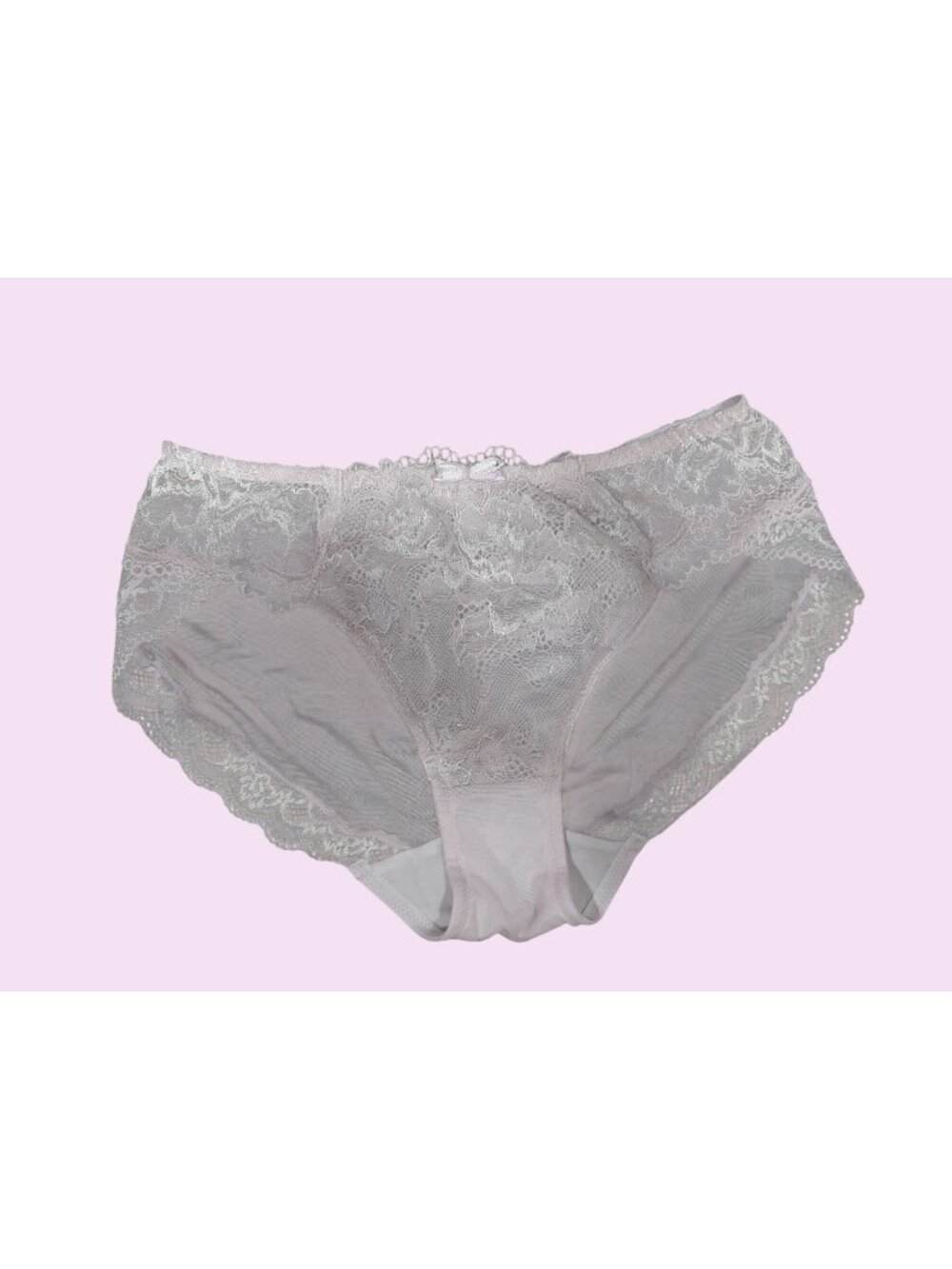 Bradelis New York Lace Pink Panty Floral Lace Size S NEW WITHOUT TAGS